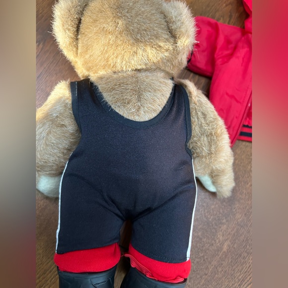 Rare Wrestler Bear—Vintage Tender Heart Treasures wrestler Teddy 1993 Jointed. - Picture 6 of 10